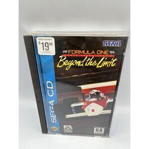 Formula One World Championship: Beyond the Limit (Sega CD, 1994) Complete CIB